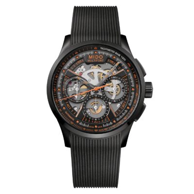 Orologio MIDO Multifort Skeleton Chronograph _ M038.662.37.050.00 - Ø 43mm