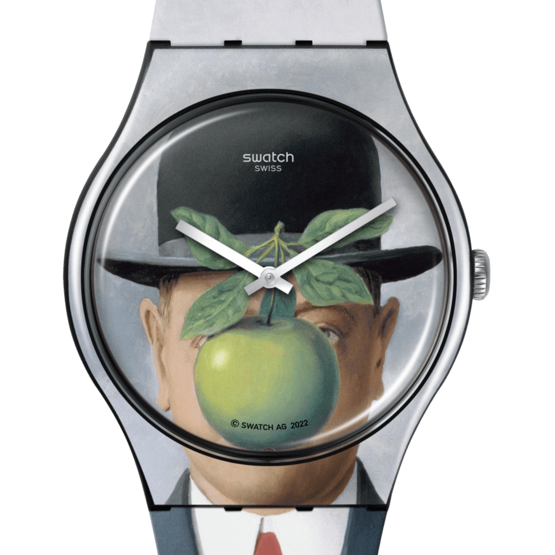 Orologio SWATCH - LE FILS DE L'HOMME BY RENE MAGRITTE _ SUOZ350