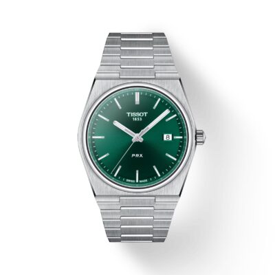 Orologio TISSOT PRX/GR/Q/ACIER/CAD.VERT
